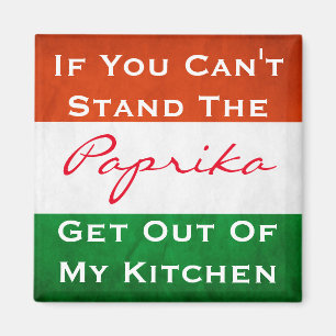 Imã Paprika húngara w/Flag