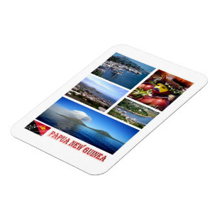 Ímã Papua-Nova Guiné - Mosaico -