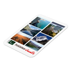 Ímã Paquistão - Mosaico - Magnet