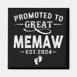 Imã Para a Grande Memaw 2024 Dia das Mães Primeira Vez