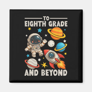 Imã Para a oitava série e além Astronauta Engraçado De