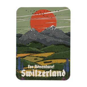 Ímã Para Aventura Suíça
