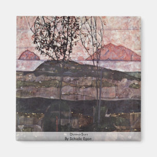 Imã Para baixo-Sun por Schiele Egon