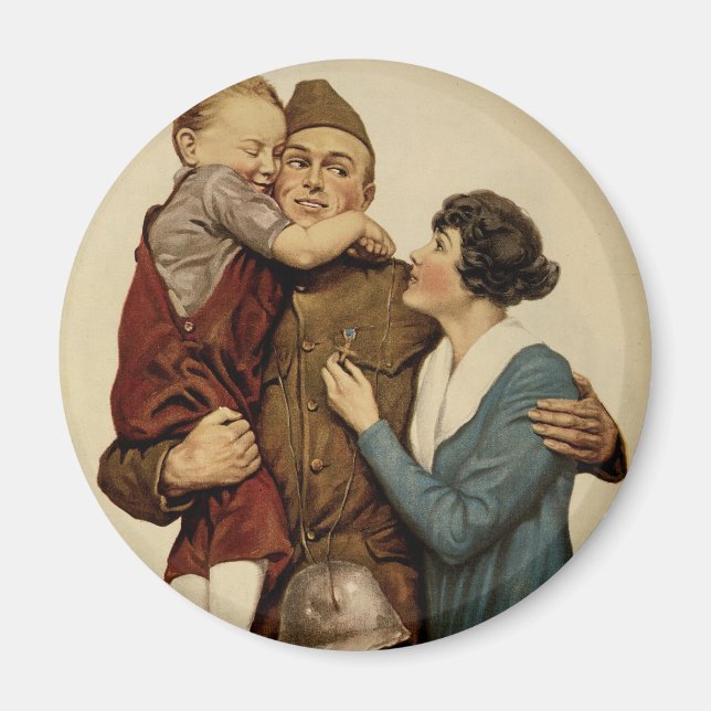 Imã Para casa e país (Frente)