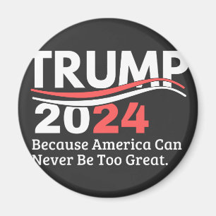 Imã pára-choque trump 2024