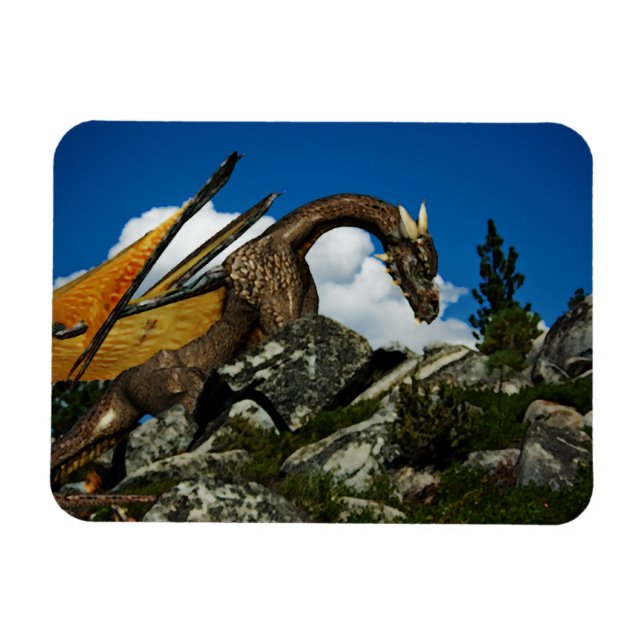 Ímã Para cima do Hill Vinyl Magnet (Horizontal)