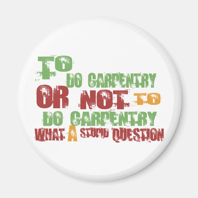 Imã Para Fazer Carpintaria (Frente)