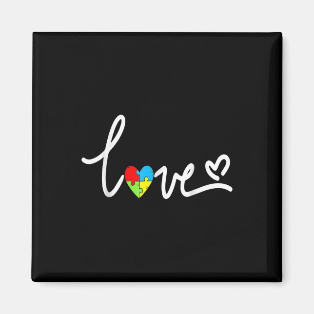 Imã Para Homens Autismo Sensibilização Teto Mais Taman (Frente)