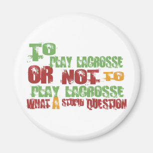 Imã Para jogar o Lacrosse