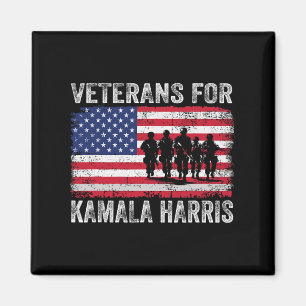 Imã Para Kamala Harris 2024 Eleição Da Bandeira Dos Eu