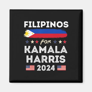 Imã Para Kamala Harris 2024 Filipinas Flag Patriotic