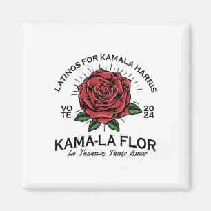Imã Para Kamala Harris 2024 Vote Kama-la Flor Le Temen