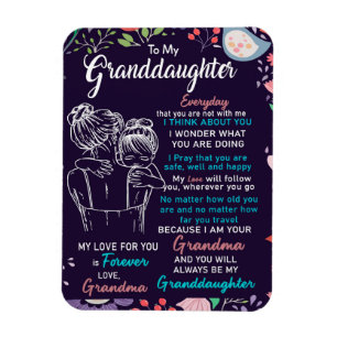 Ímã Para Minha Avó Presente Da Vovó, Flor Lover