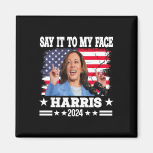 Imã Para Minha Citação Face Kamala Harris 2024