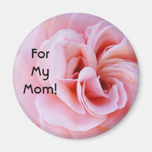 Imã Para Minha Mãe! ímã Flores Rosa Pink moms