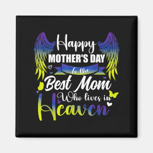 Imã Para minha mãe no céu feliz dia das mães para a mã