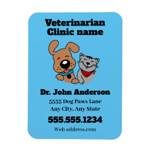 Ímã para Negócios de Cuidados com Animais de Estim