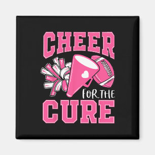 Imã Para O Cheerleader De Consciência Do Cancer De Mam