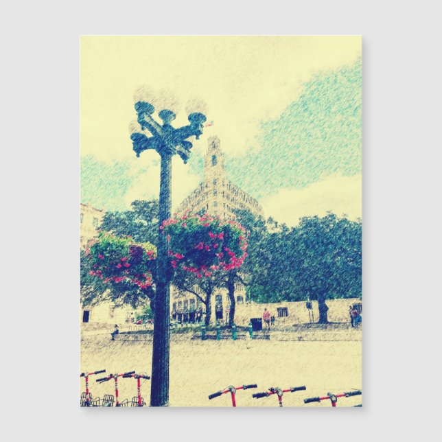 ímã para o edifício Artes Médicas (Frente)