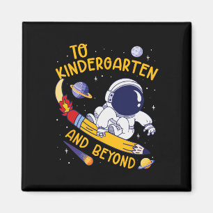 Imã Para o jardim de infância e além astronauta volta