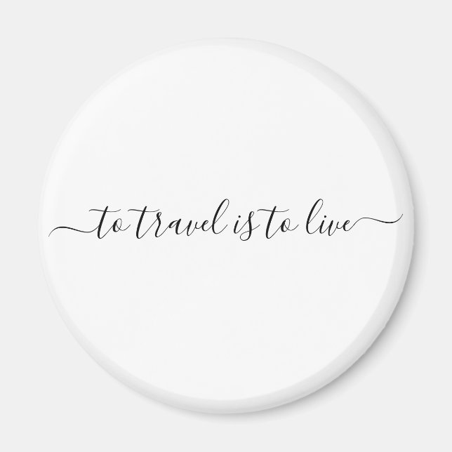 Imã Para o Viagem é ao vivo - citação simples de Viage (Frente)
