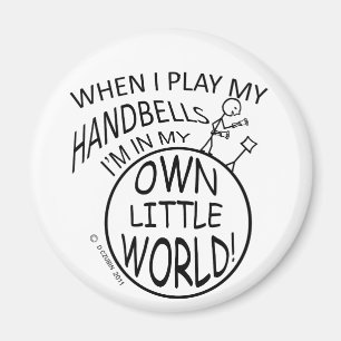 Imã Para possuir poucos Handbells do mundo
