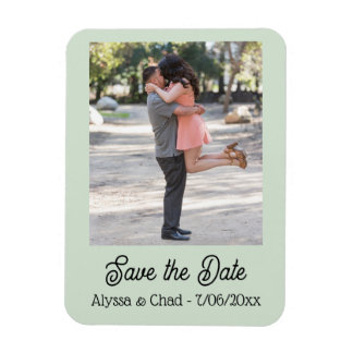 Ímã para salvar a data com foto personalizada