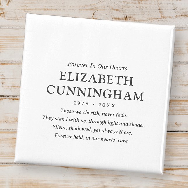 Imã Para Sempre Em Nossos Corações Citação Moderna Mem (Criador carregado)