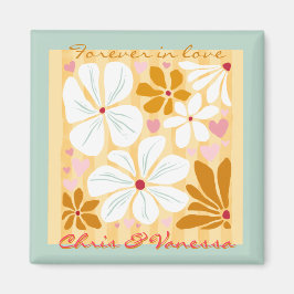 Imã Para sempre no casal aniversário de amor Eu te amo