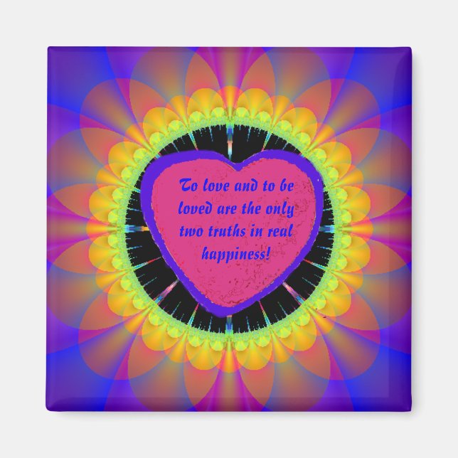 Imã Para Ser Amado...Magnet (Frente)