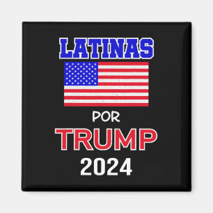 Imã Para Trump 2024 Pro Trump Gift - Latinas Por Trump