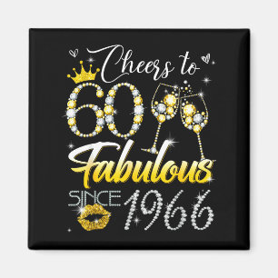 Imã Parabéns aos 60 fabulosos desde 1966 60º aniversár