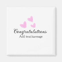 Parabéns cor-de-rosa