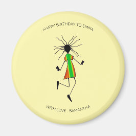 Imã Parabéns, dança incrível