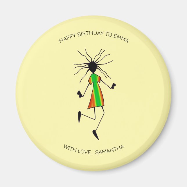 Imã Parabéns, dança incrível (Frente)