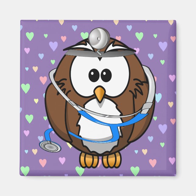 Imã parabéns Doc Love (Frente)