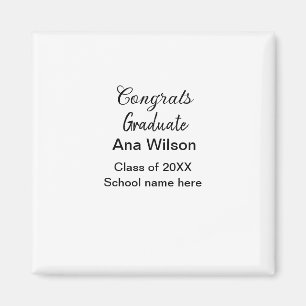 Imã parabéns formando adicionar nome classe ano