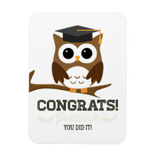 Ímã Parabéns Formando Coruja