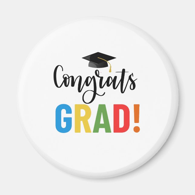 Imã Parabéns Graduado (Frente)