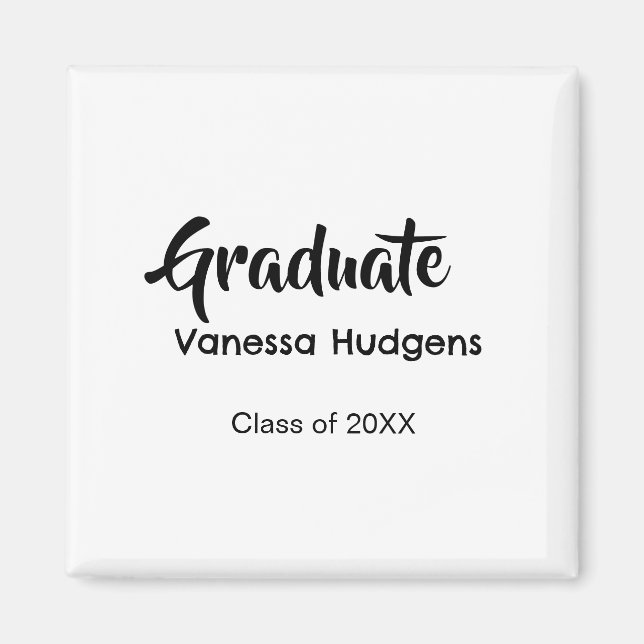 Imã Parabéns graduado nome data ano turma universidade (Frente)