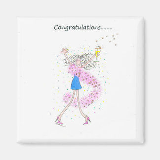 Imã parabéns ímã