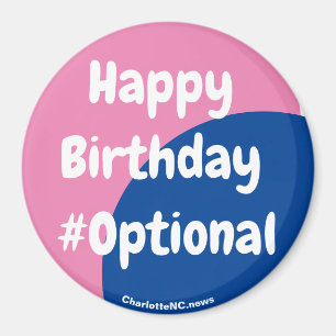 Imã Parabéns #Magnet Opcional