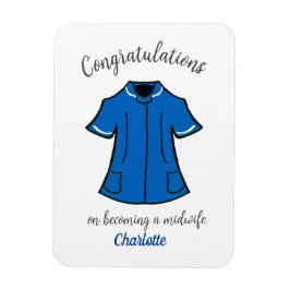 Ímã Parabéns para se tornar parteira