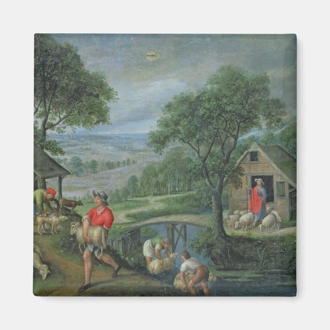 Imã Parable of the Good Shepherd, c.1580-90 (Frente)