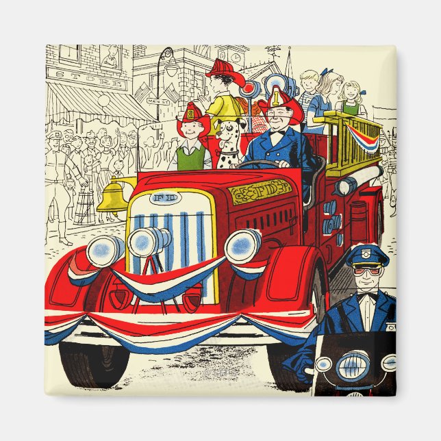 Imã Parada de 4 de julho (Frente)