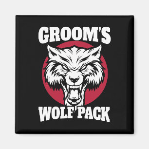 Imã Parada de Casamento da Wolfpack do Festa de Bachel