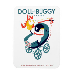 Ímã Parada Doll and Buggy