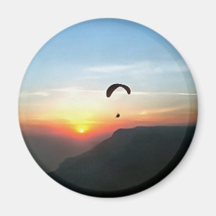 Imã Paraglide Sunset
