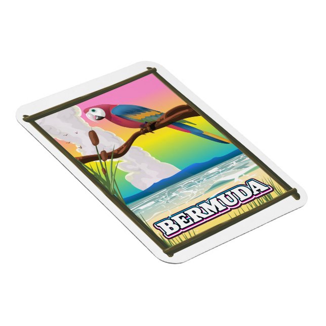 Ímã Paraíso das Bermudas. (Lado Direito)