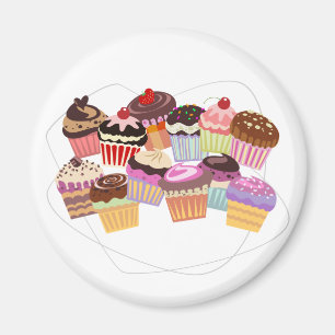 Imã Paraíso dos cupcakes